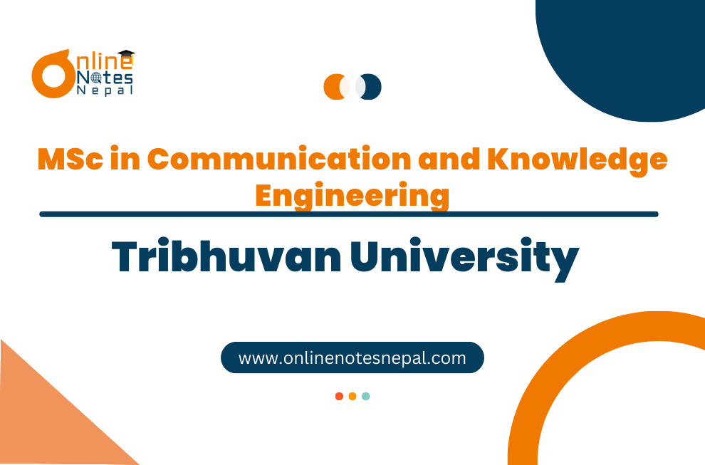 MSc in Communication and Knowledge Engineering